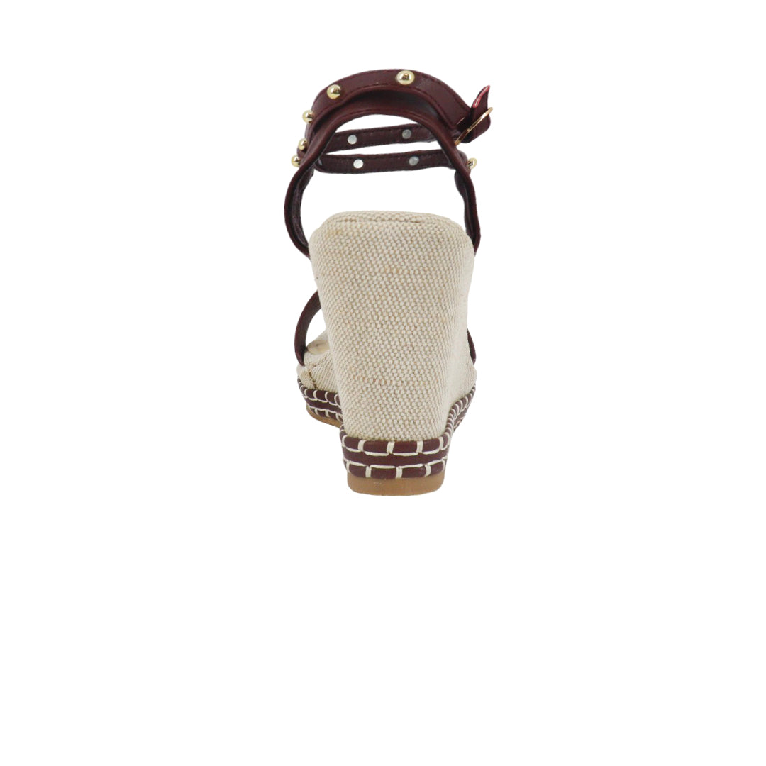 Sandalias Delphi vino para Mujer