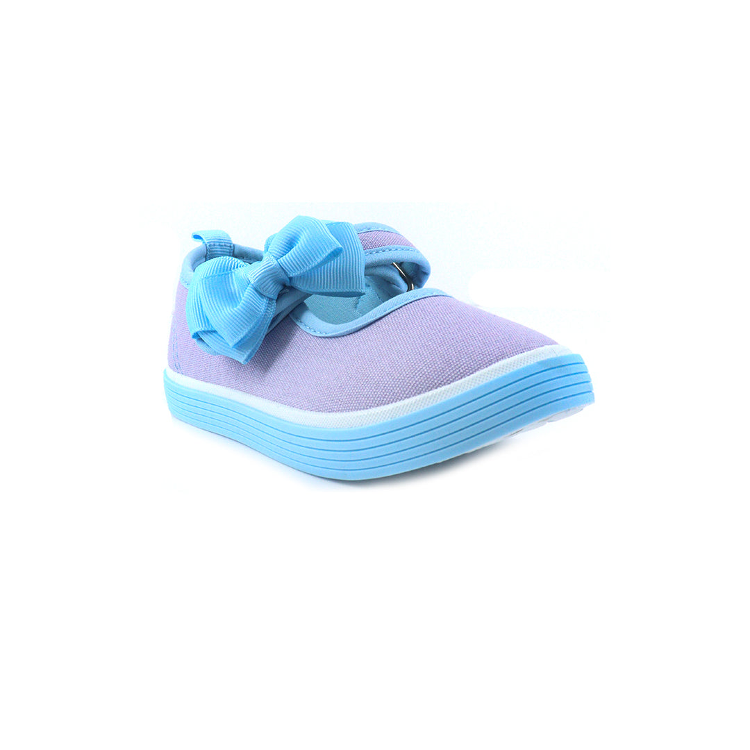 Zapatos canvas Phoebe lila para Infantes
