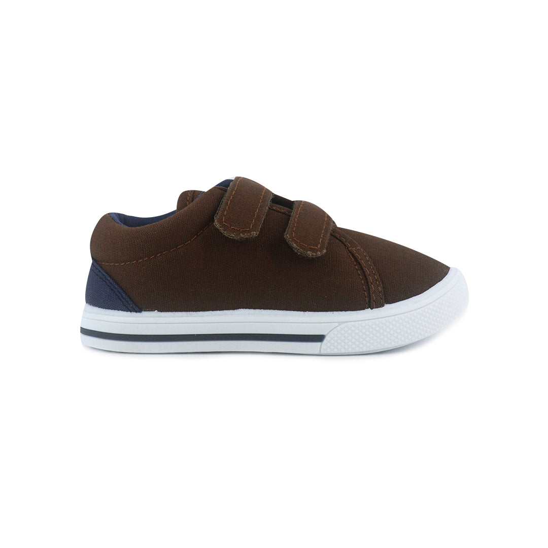 Zapatos canvas Diego cafe para Infantes