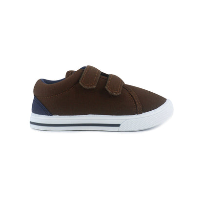 Zapatos canvas Diego cafe para Infantes