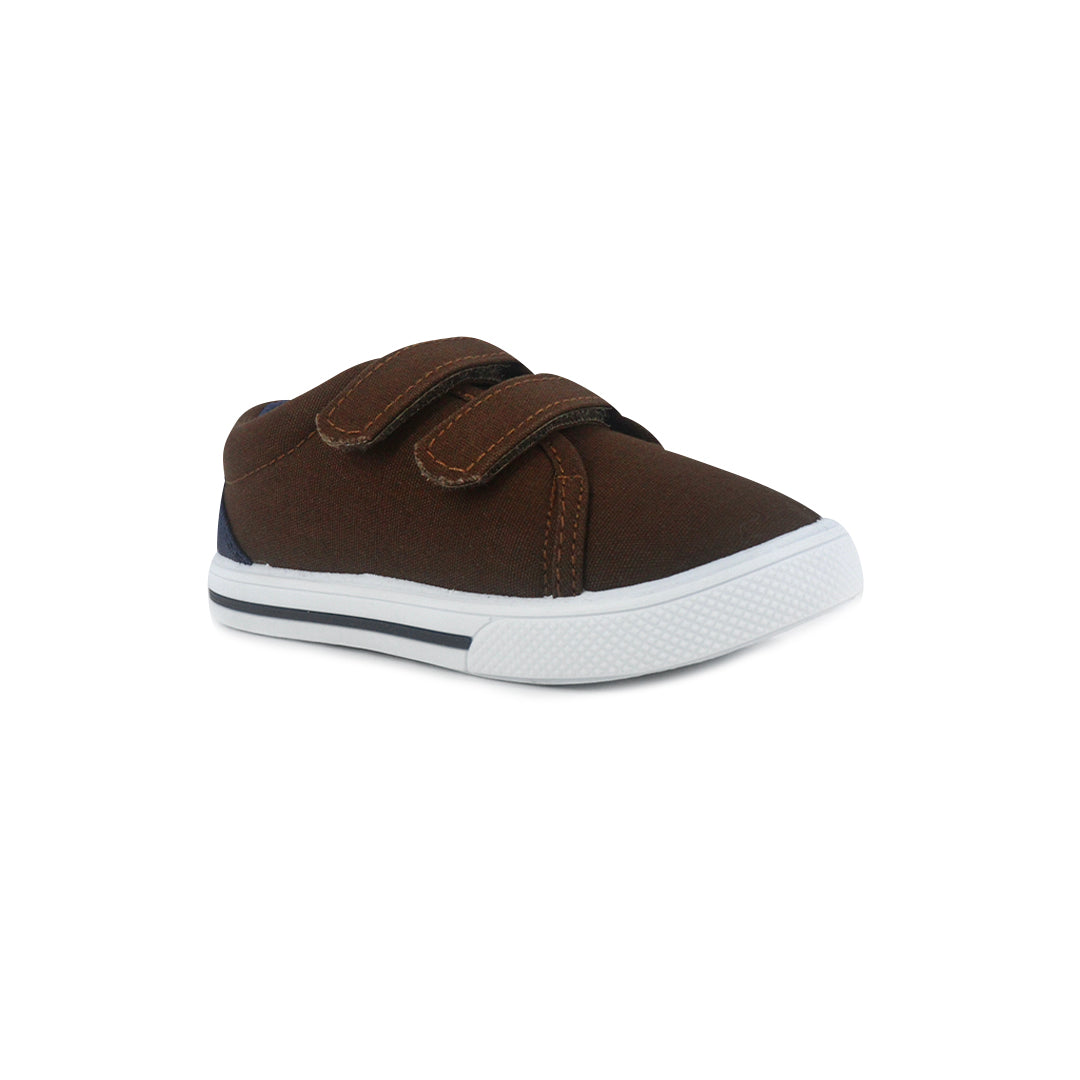 Zapatos canvas Diego cafe para Infantes