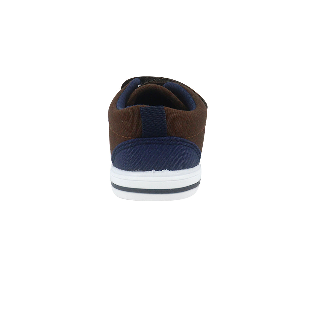 Zapatos canvas Diego cafe para Infantes