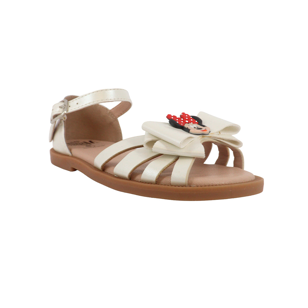 Sandalias flats Minnie blanco para Niñas
