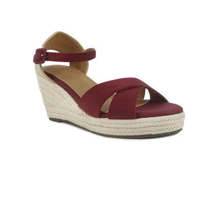 Sandalias Lya burgundy para Mujer