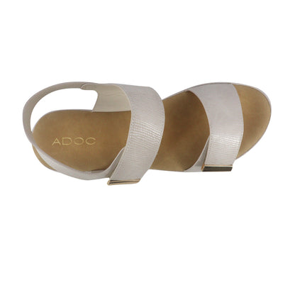 Sandalias flats Carlota color blanco