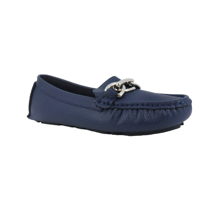 Mocasines Samia color marino para mujer