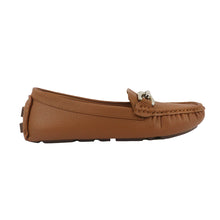 Mocasines Samia color cognac para mujer