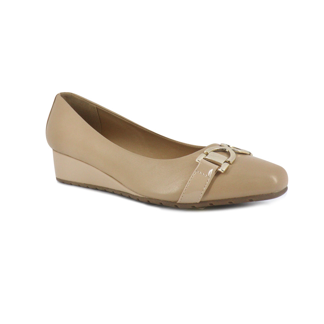 Zapatos de cuña Marai nude para Mujer