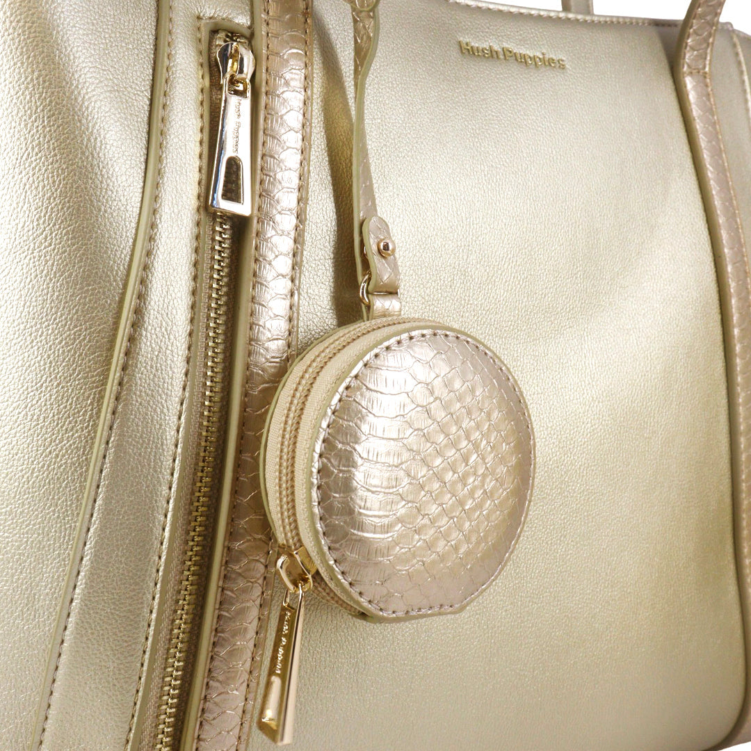 Cartera Vivian dorado para Mujer