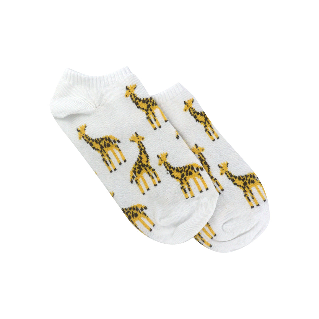 Calcetines Jirafa blanco