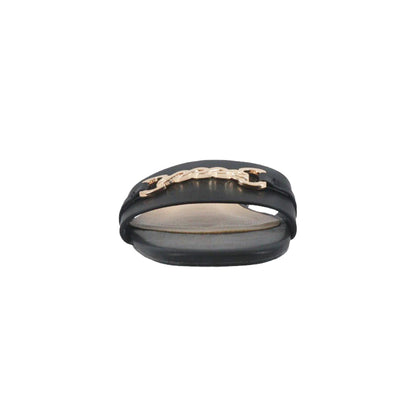 Sandalias slip on Alegra color negro para mujer