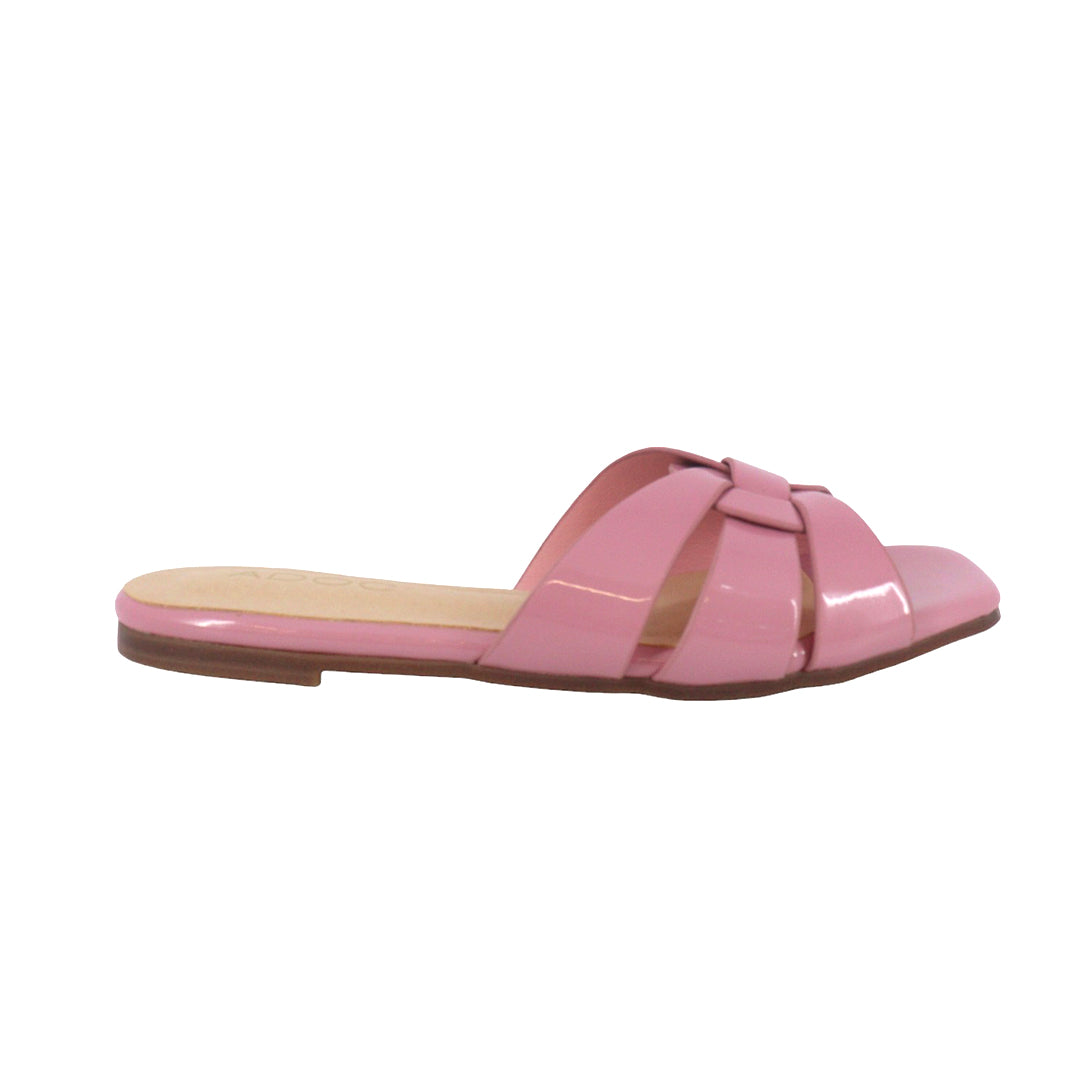 Sandalias slip on Dariana color rosado para mujer