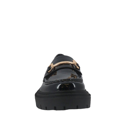 Mocasines Avrile para mujer color negro