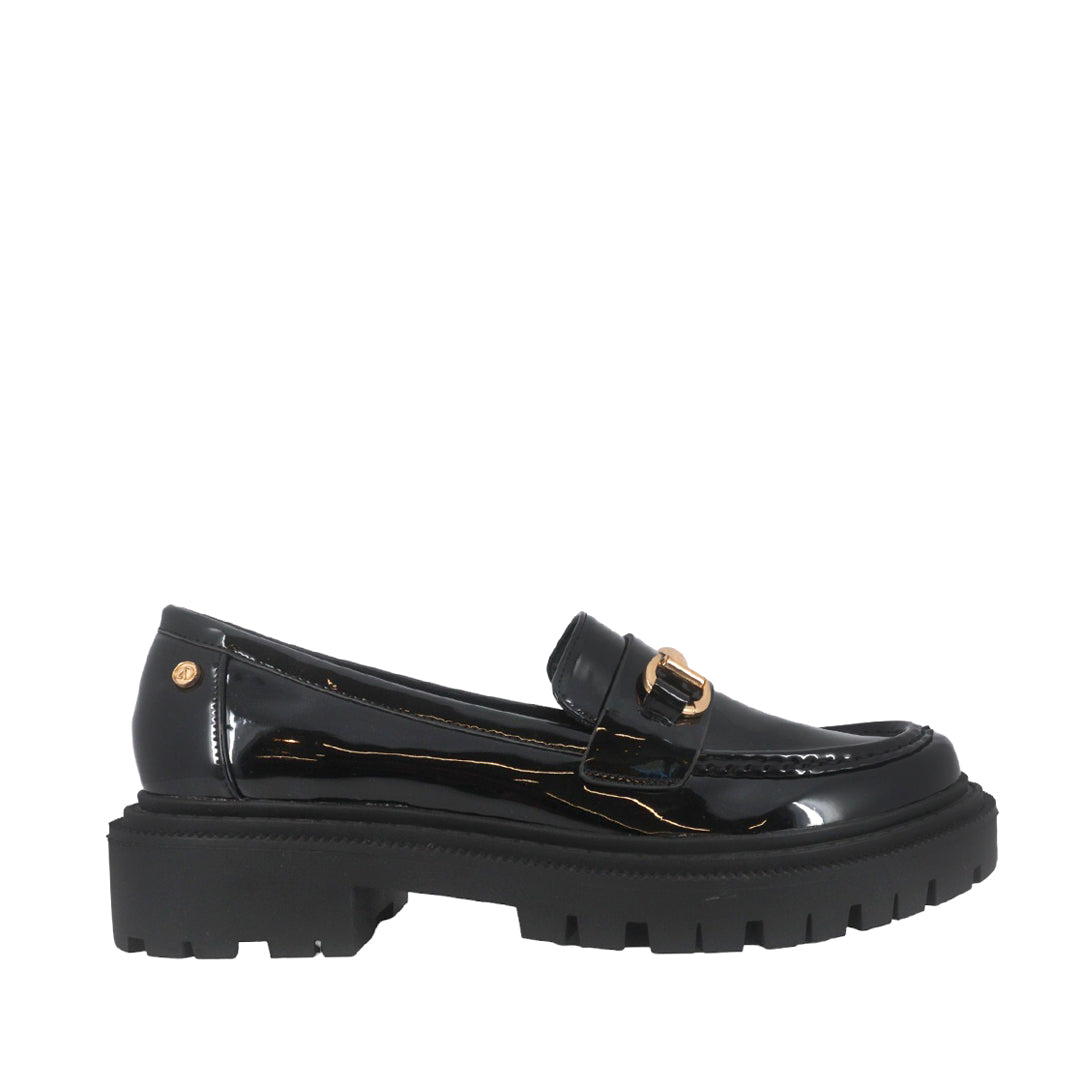 Mocasines Avrile para mujer color negro