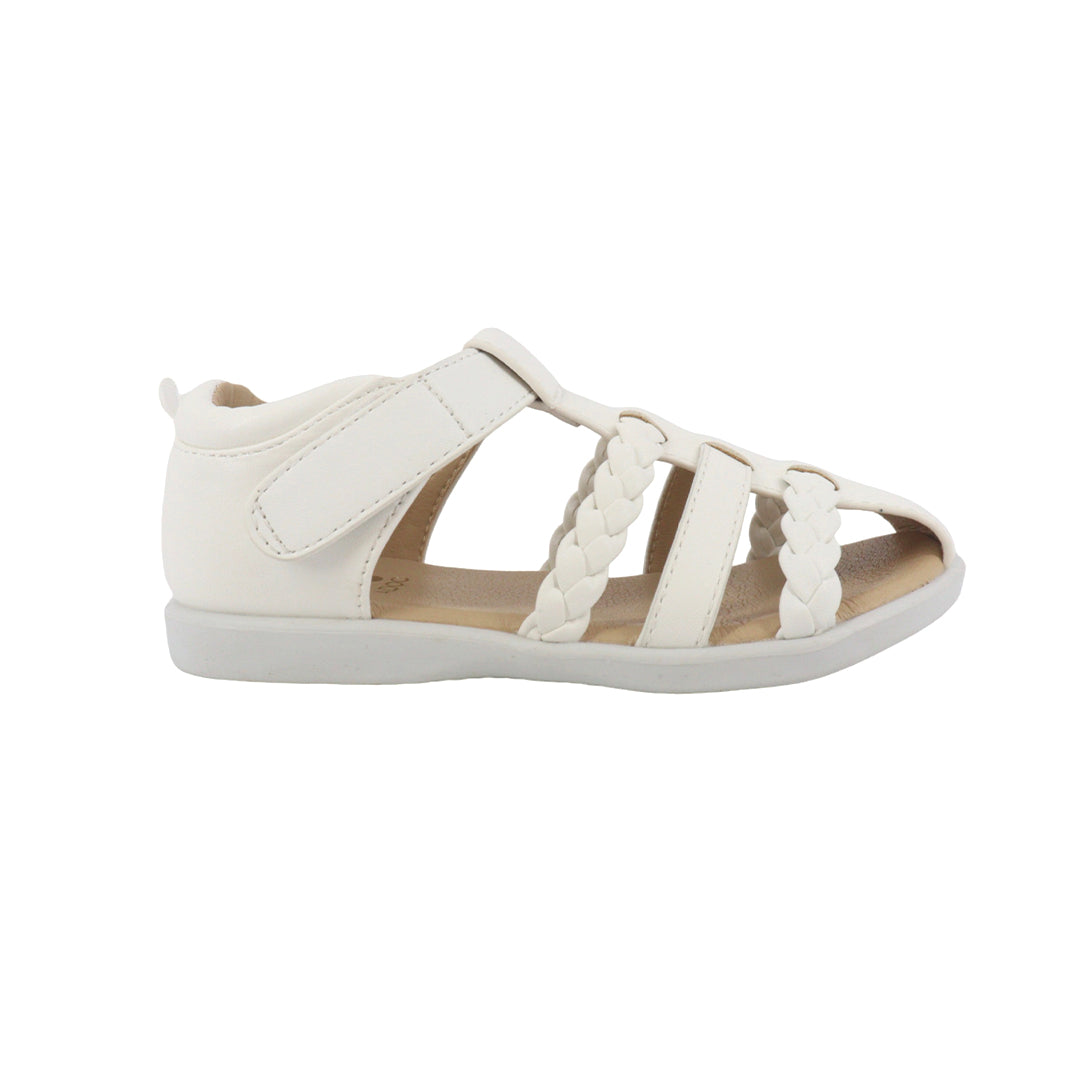 Sandalias Fiorella color blanco para infante