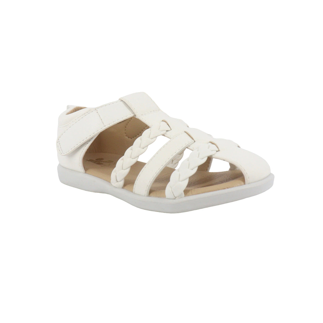 Sandalias Fiorella color blanco para infante