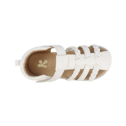 Sandalias Fiorella color blanco para infante