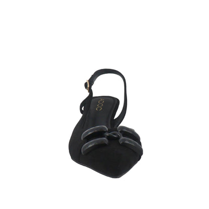 Tacones slingback Fabiola color negro