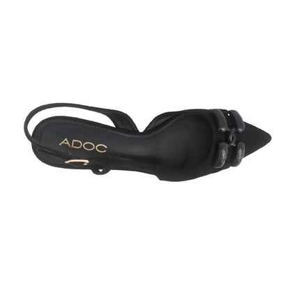 Tacones slingback Fabiola color negro
