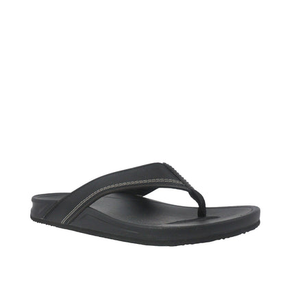 Sandalias slip on Broca para hombre color negro
