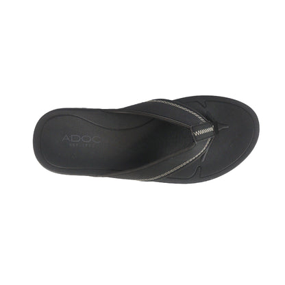 Sandalias slip on Broca para hombre color negro