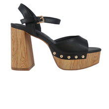Sandalias de tacón Anetta color negro para mujer