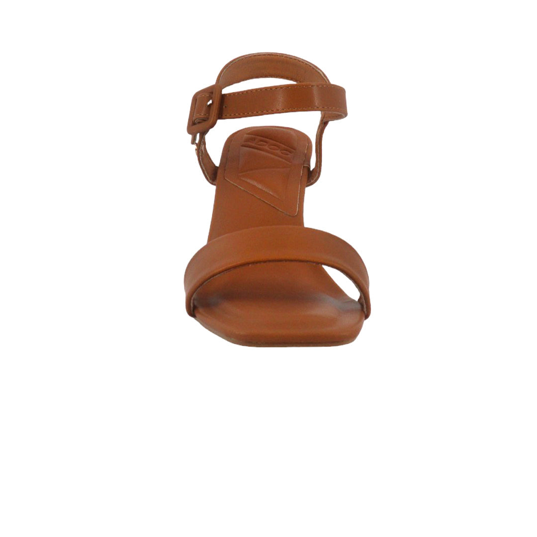 Sandalias de cuña Capri color tan para mujer