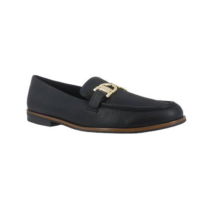 Mocasines Nestle color negro para mujer