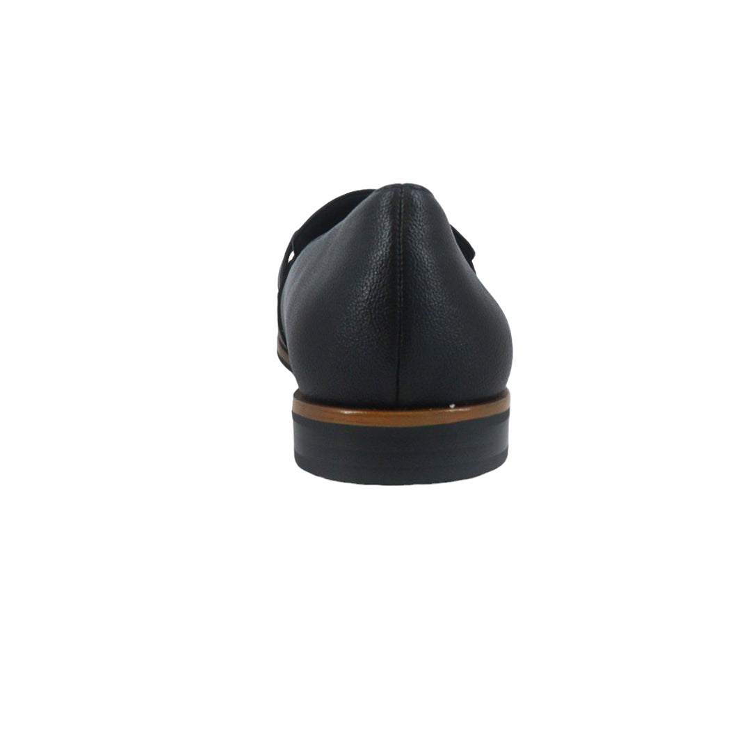 Mocasines Nestle color negro para mujer