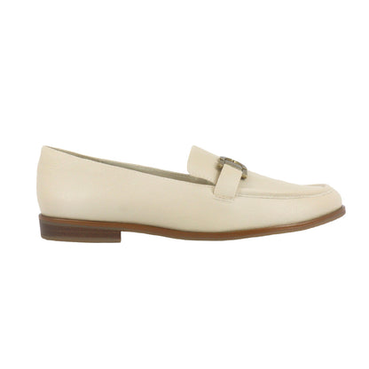 Mocasines Nestle color blanco para mujer