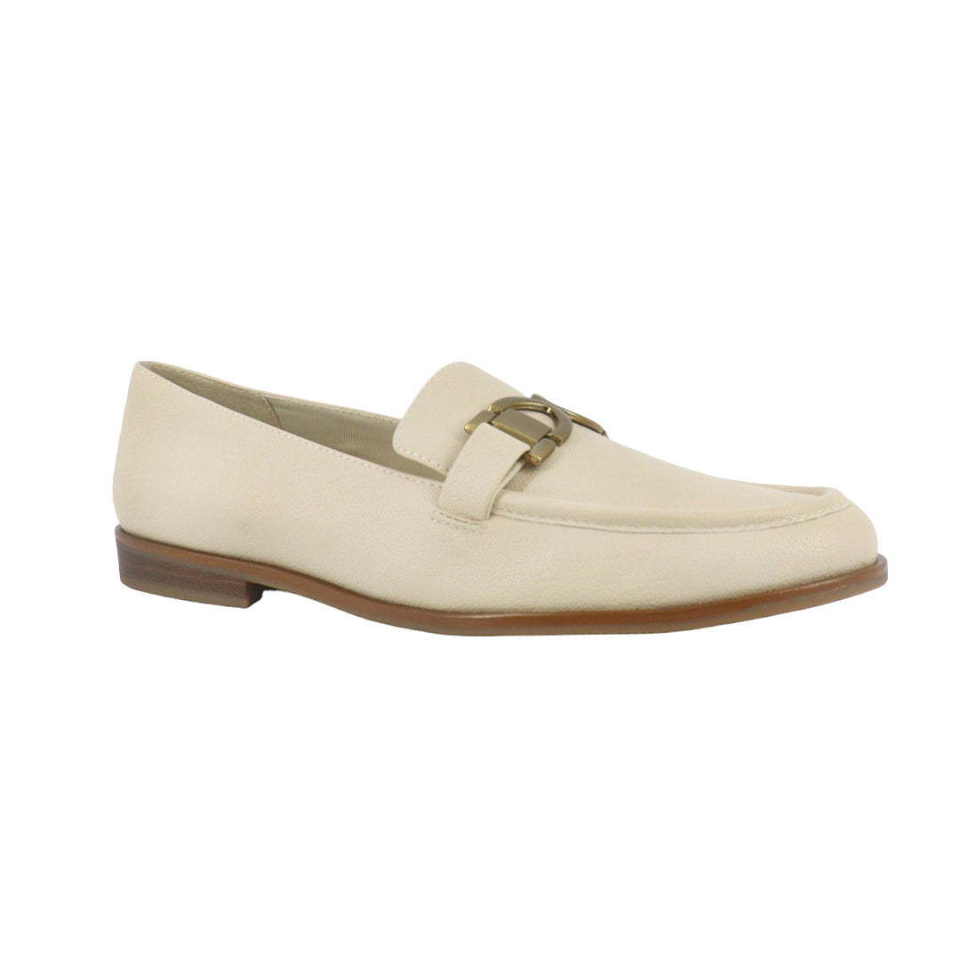 Mocasines Nestle color blanco para mujer