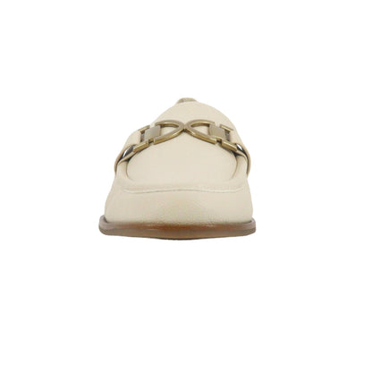Mocasines Nestle color blanco para mujer
