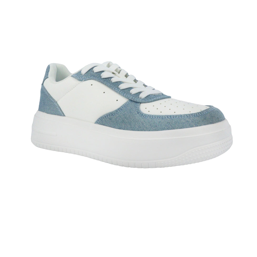 Sneakers Chrissy color azul para mujer