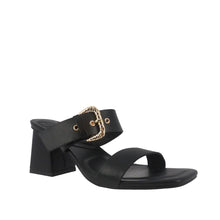 Sandalias de tacón Juno color negro