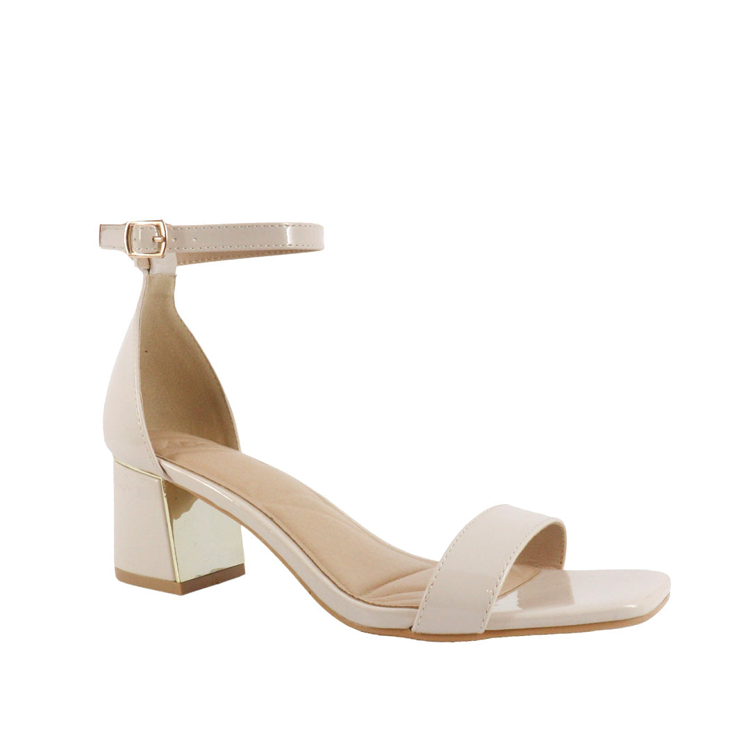 Sandalias de tacón Shayla color blanco