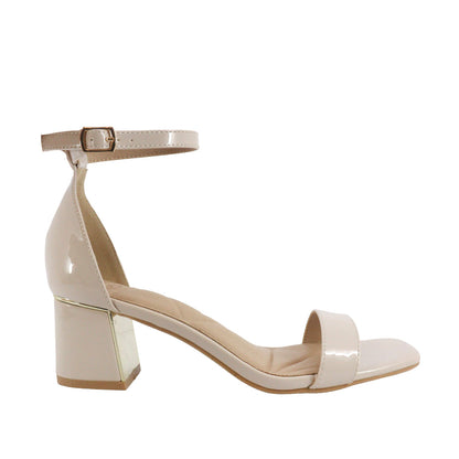 Sandalias de tacón Shayla color blanco