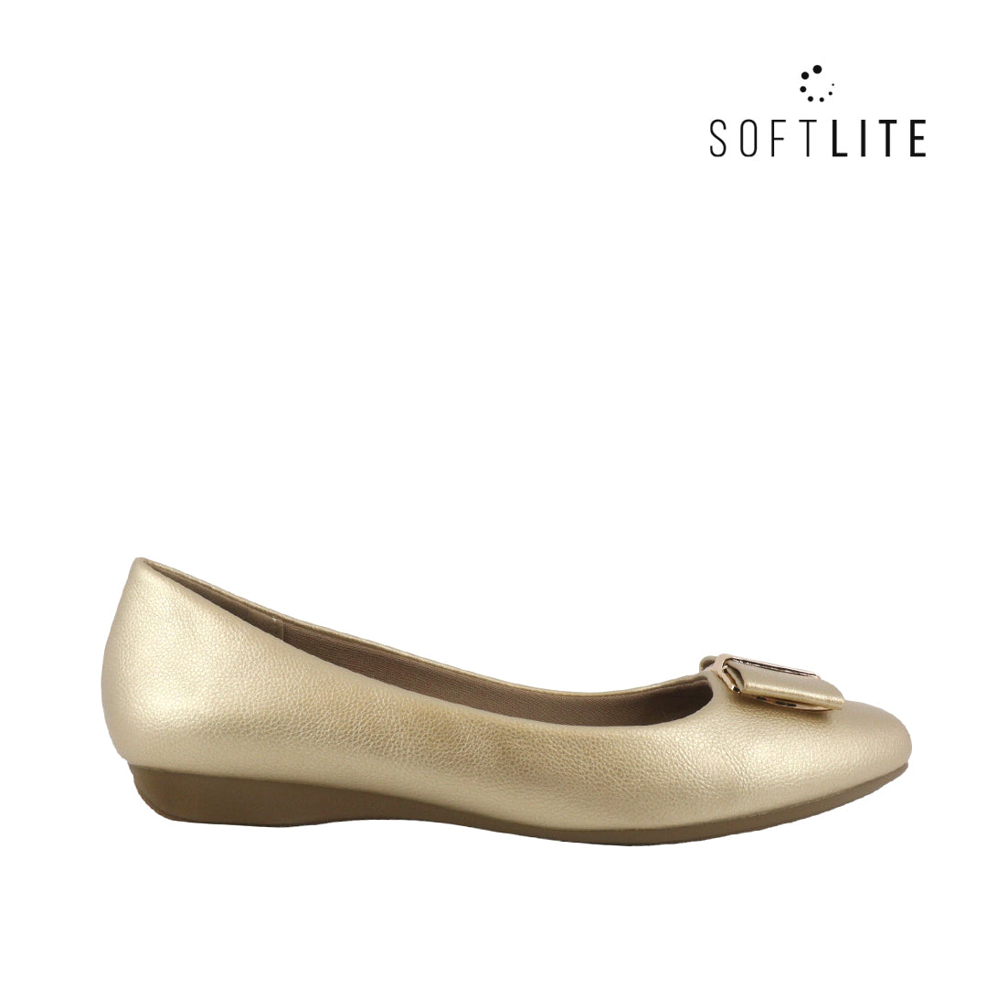 Ballerinas Anto color dorado para mujer