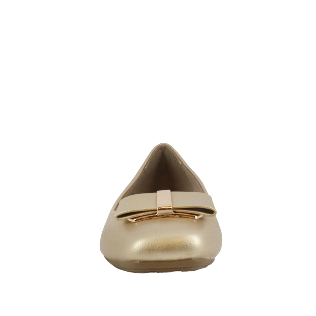 Ballerinas Anto color dorado para mujer