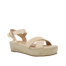 Sandalias de cuña Topaz color blanco