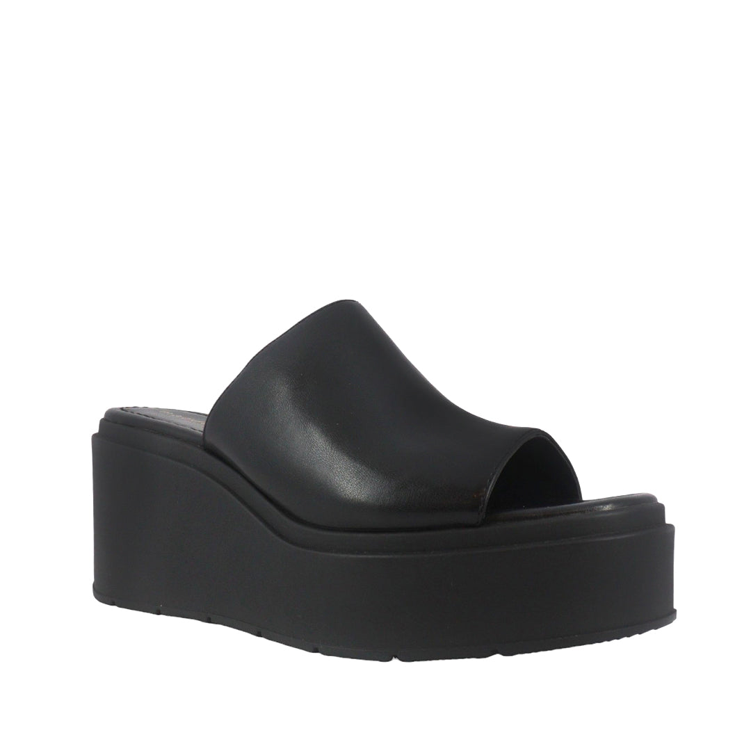 Sandalias de plataforma Wiindy color negro