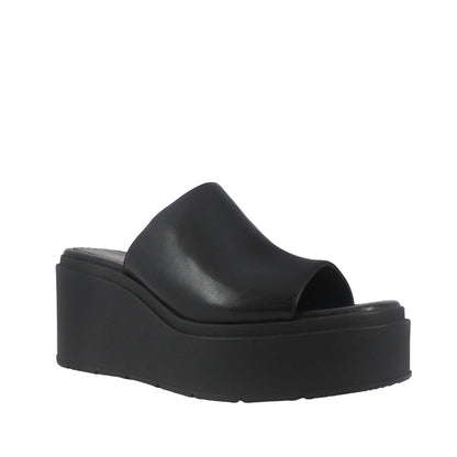 Sandalias de plataforma Wiindy color negro