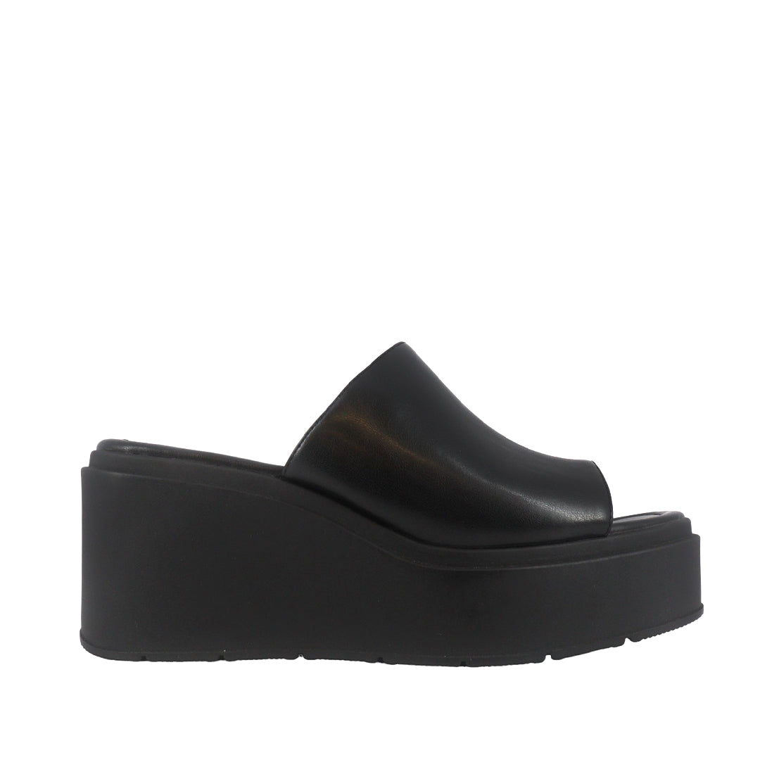 Sandalias de plataforma Wiindy color negro