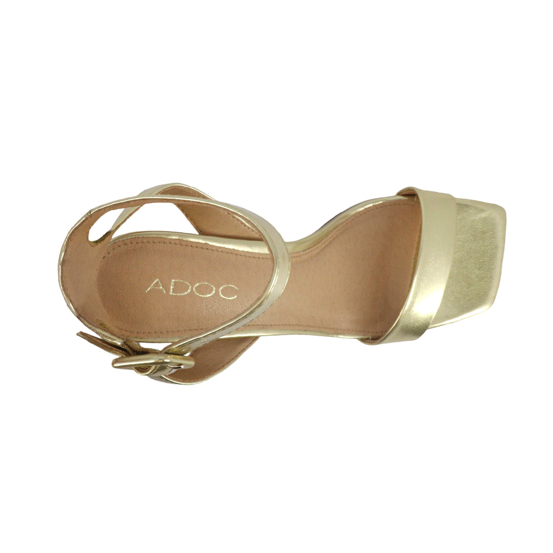 Sandalias de tacón Winnii color dorado