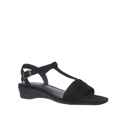 Sandalias de cuña Valeta color negro