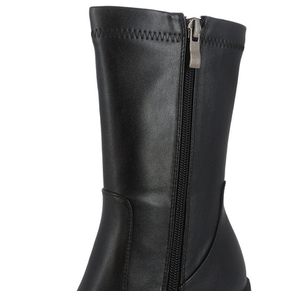 Botas de tacón Katniss color negro