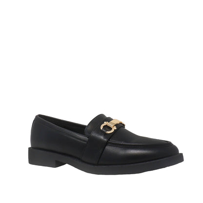 Mocasines Nicolette para mujer color negro