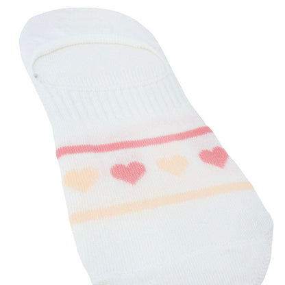 Punteras invisibles Invcorazon color blanco unisex
