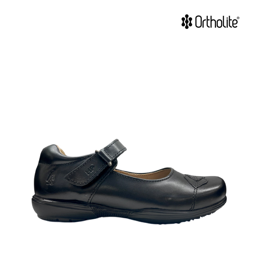 Zapatos escolares Emy para niña color negro