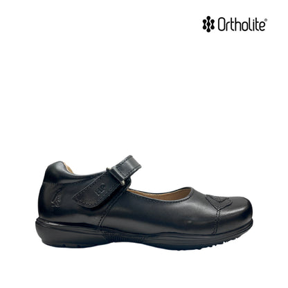 Zapatos escolares Emy para niña color negro