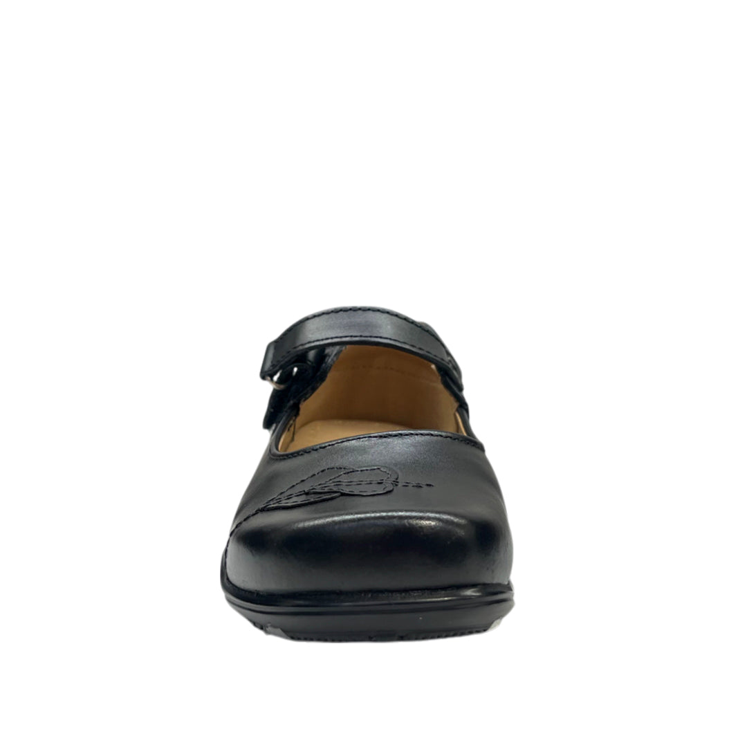 Zapatos escolares Emy para niña color negro